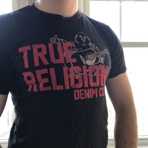 True religion slim fitted shirt